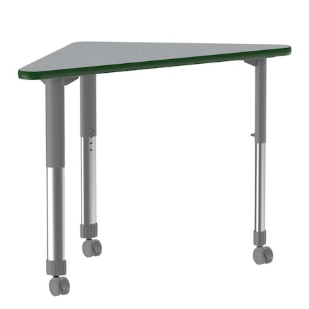 Correll HPL Collaborative Desk - Casters - Wing AD3041TF-WING-15-13-39-CK
